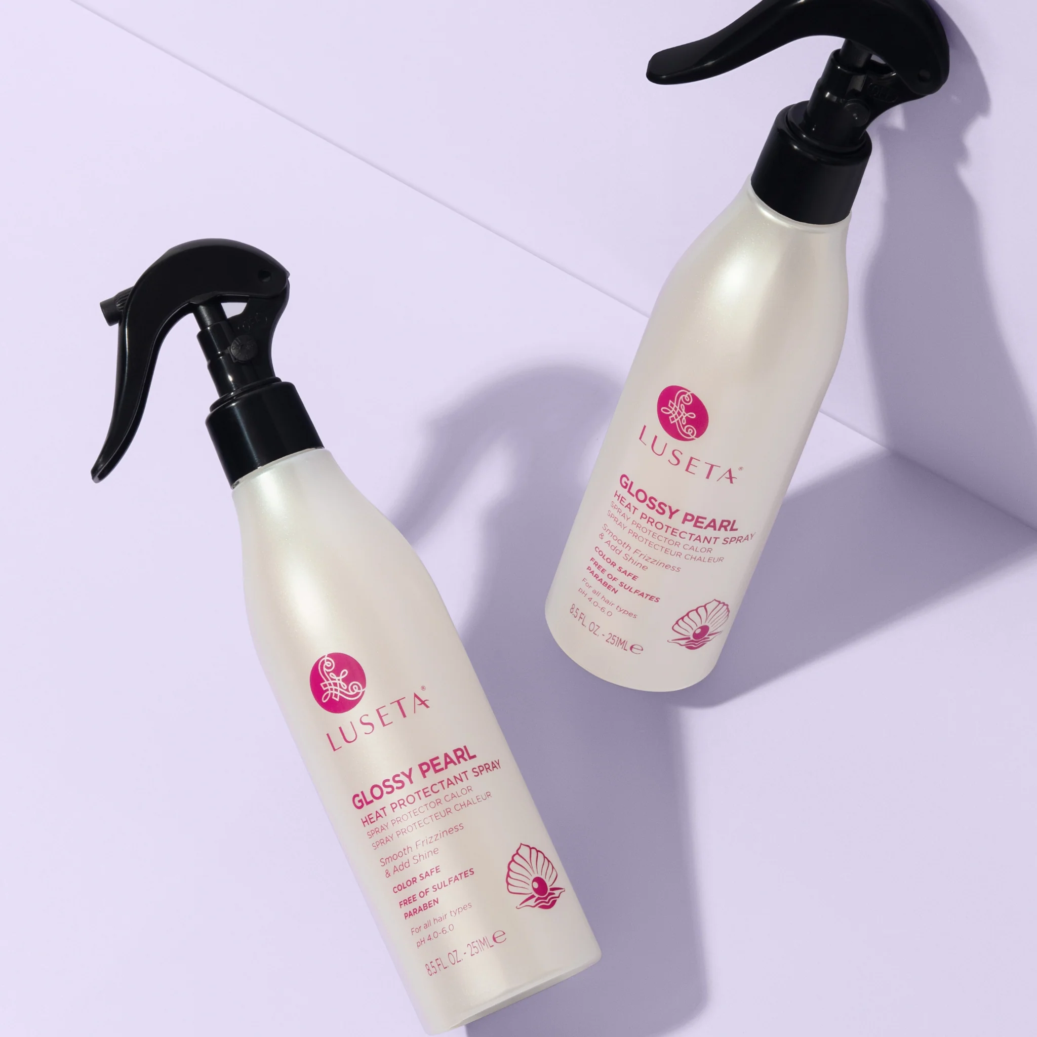Glossy Pearl Heat Protectant Spray - Image 3