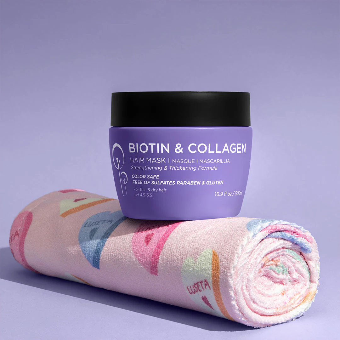 Hair Towel Wrap + Hair Mask Bundle
