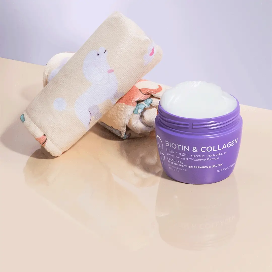Hair Towel Wrap + Hair Mask Bundle - Image 2
