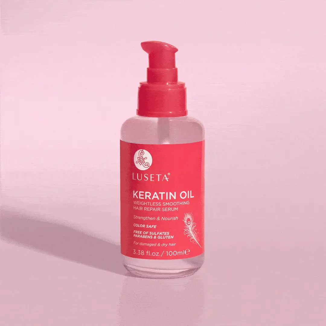Keratin Oil Hair Repair Serum - Image 4