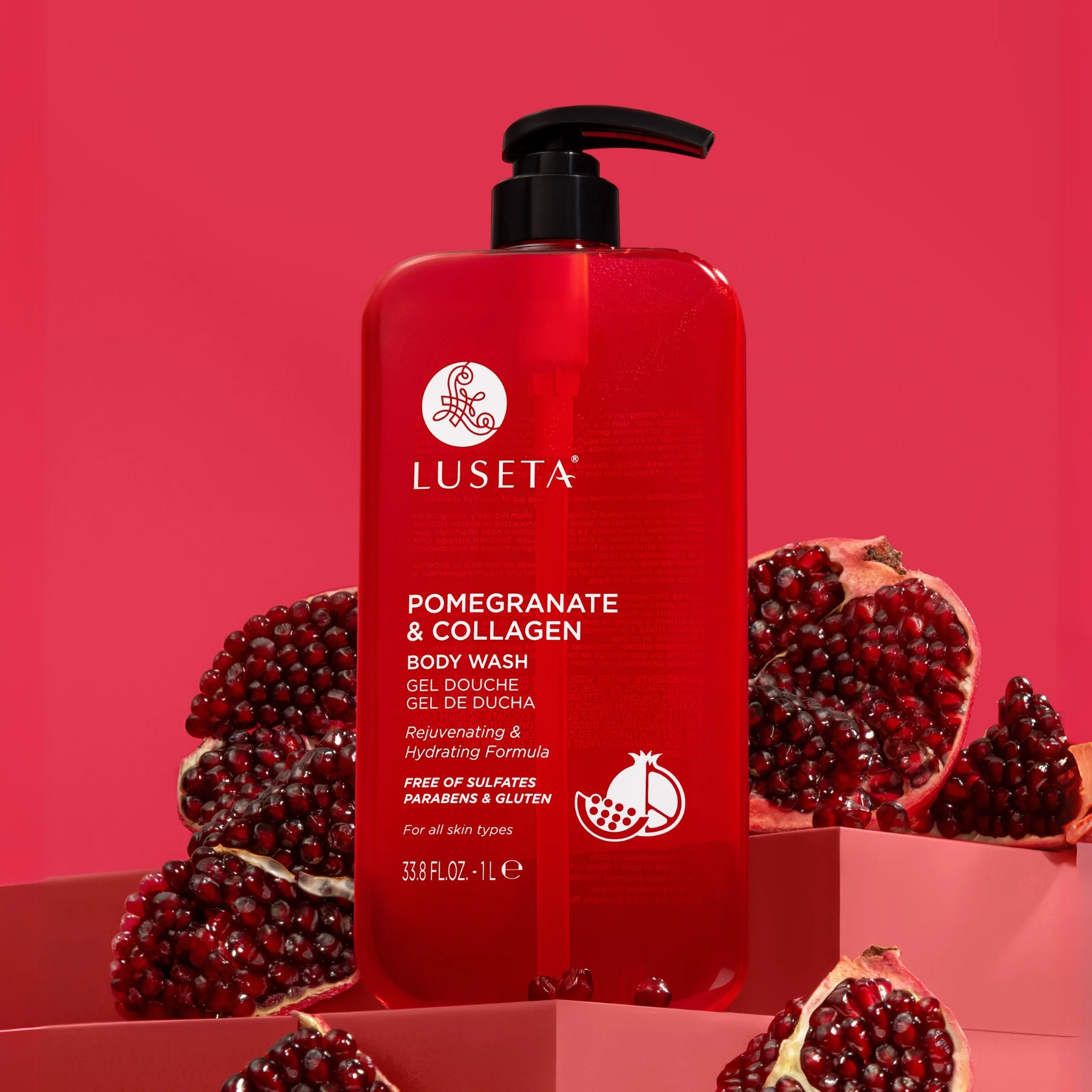 NEW Pomegranate & Collagen Body Wash
