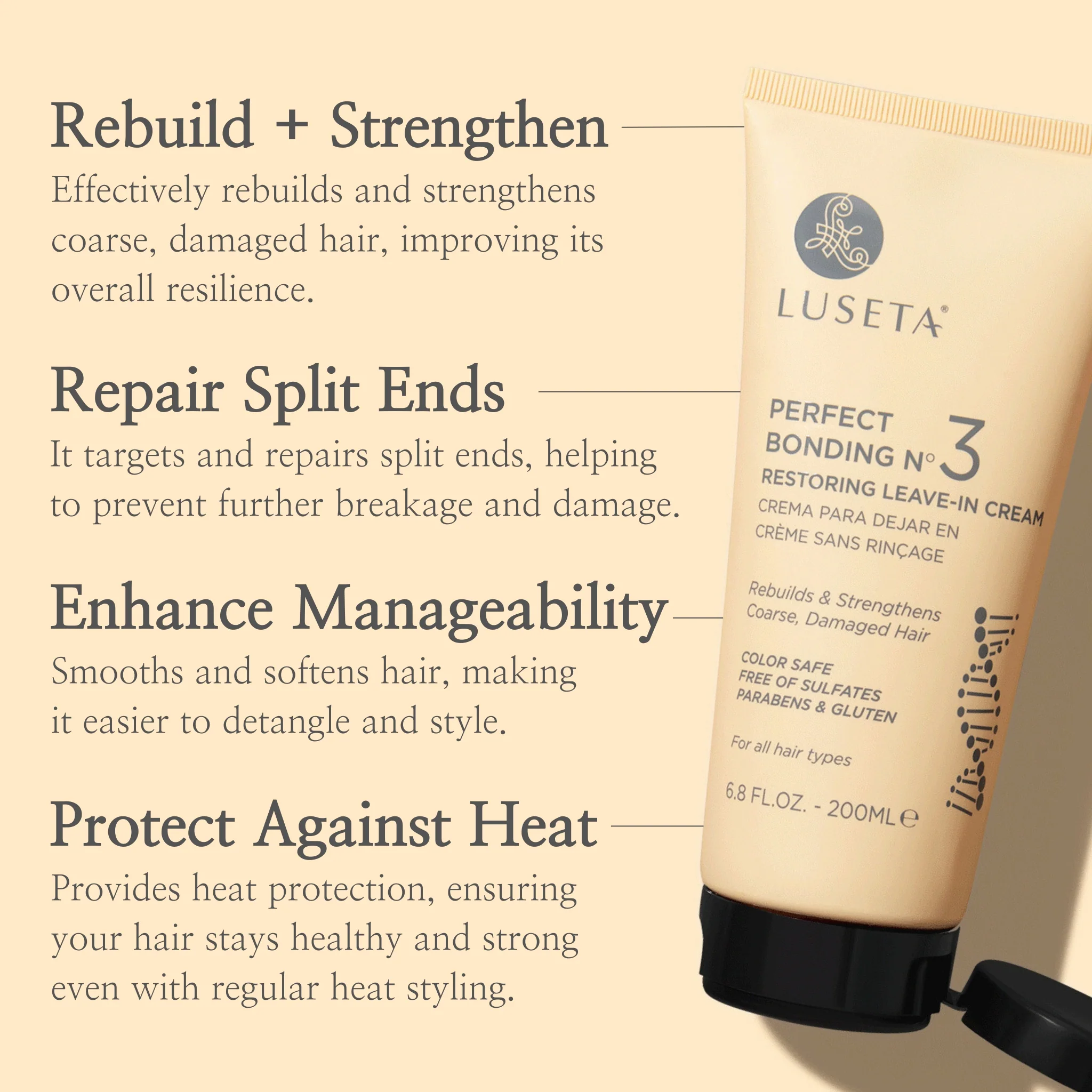 Perfect Bonding No.3 Restoring Leave-in Cream - Image 3
