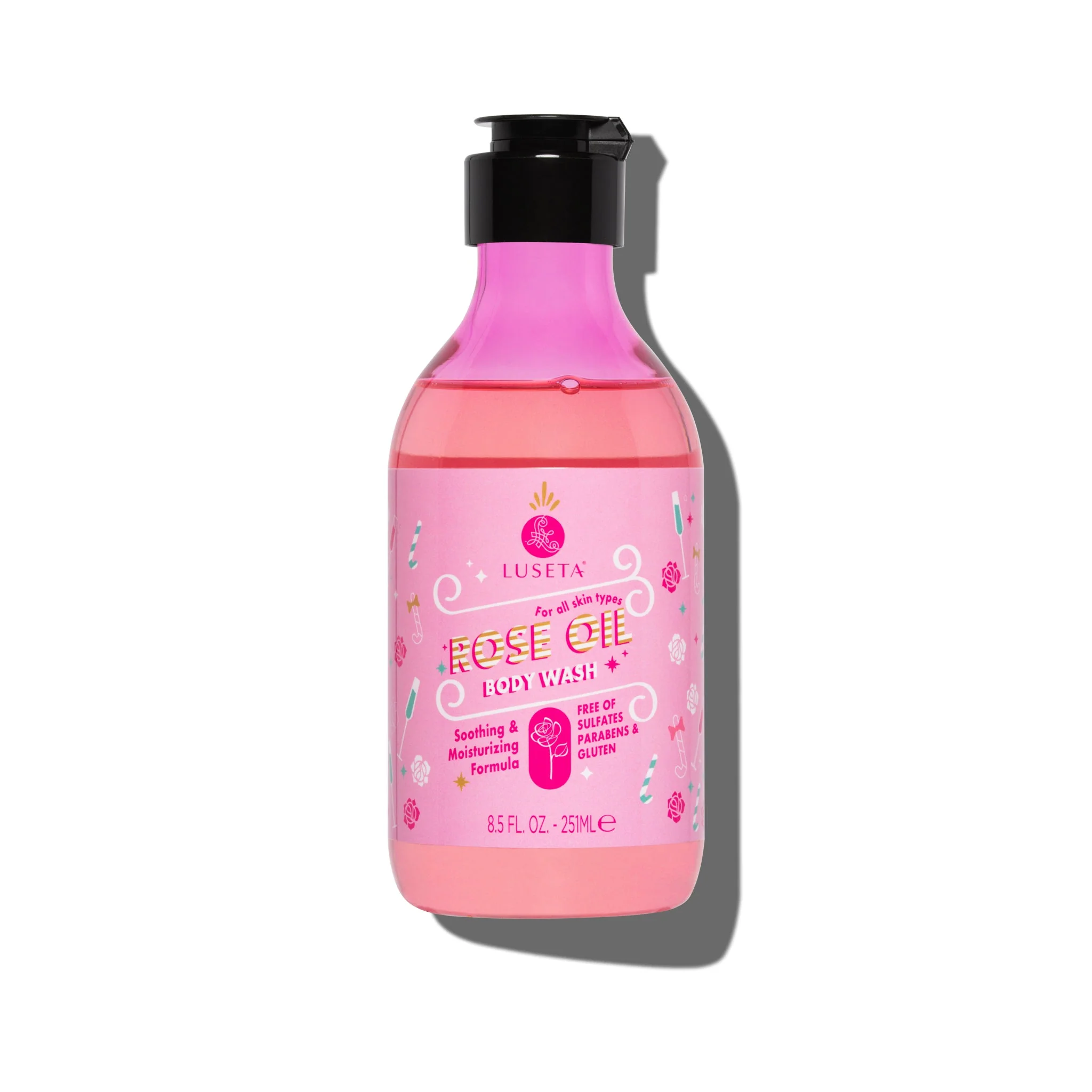 Rose Oil Body Wash - Image 3