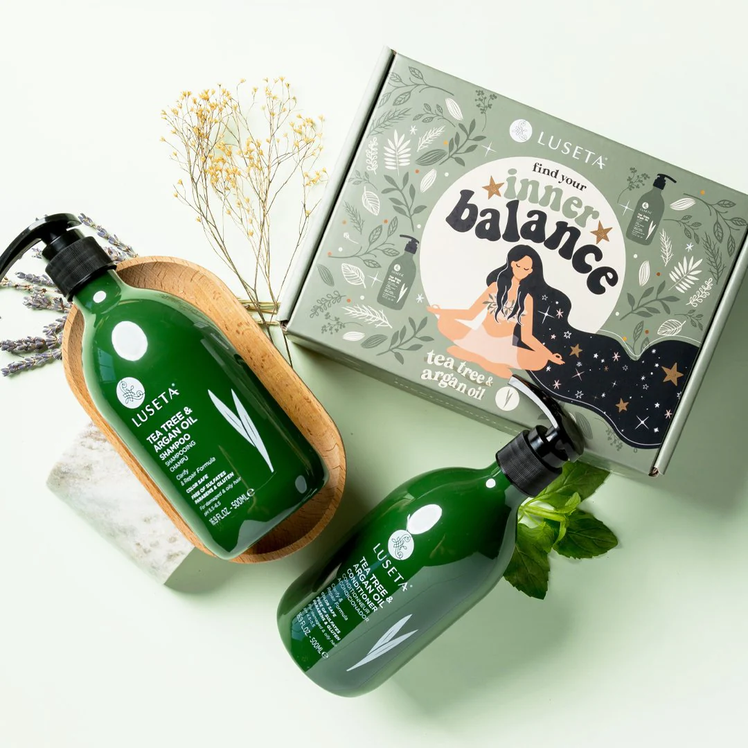 Tea Tree & Argan Oil Balance & Refresh Kit - Image 6