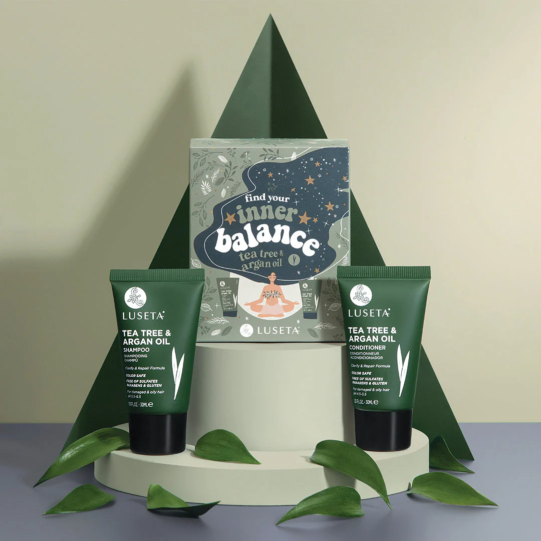 Tea Tree & Argan Oil Balance & Refresh Kit - Image 9